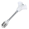 E27 to Two E14 18cm Flexible Extension LED Bulb Lamp Holder Converters Adapter Socket AC100-230V