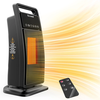 Ecowell 21" Tower Heater with Remote 2000W Ceramic Warm Air Fan Portable Heater for Home Bedroom Office