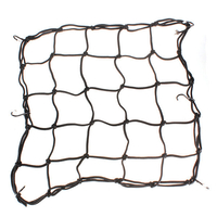 Elasticated Bungee Cargo Luggage Package Net with 6 Hook Universal