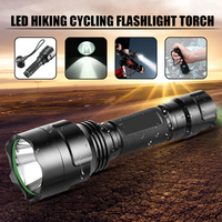 Elfeland T6 LED Flashlight Tactical Torch 5Mode Lamp Camping 18650