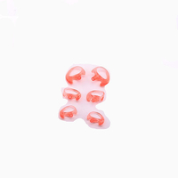 Environmental Protection Silicone Earplugs Pink Walkie-talkie Phone Large,  medium and smal Intercom