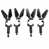Extended Heightening Spring Stand Landing Gear Propeller Set for MJX B4W Eachine EX3 JJRC X11 RC Quadcopter
