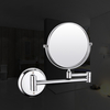 FRAP F6106 and F6108 Wall Mounted Chrome Finished Bathroom Accessories Double Sided Mirrors Adjustable Distance Rotation