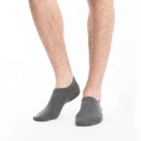 [FROM XIAOMI YOUPIN] PULPOL SOCKS 5pcs Men 39-45 Combed Cotton Sport Ankle Socks Anti-slip Moisture Absorbant
