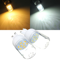 G9 3W AC 110V LED Bulb White/Warm White 9 SMD 5730 Light Spot Corn Lamp
