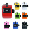 Handheld 4 Digital Tally Mechanical Manual Palm Clicker Number Count Assorted Color Tally Stitch Counter