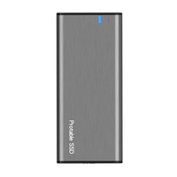 Hard Drive Enclosure NGFF to USB3.1 M.2 SSD Case External Hard Disk Enclosure Support UASP Type-C 3.1 Gen2 10Gbps Hard D