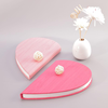 Heart-shaped Book Light Colorful Night Light USB Rechargeable 2000mAh Folding Book Lamp Art Decorative Lights