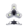 High Power E27 60W 144 LED Adjustable Industrial Flood Light 6000lm for Garage Warehouse AC220V