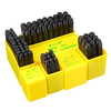 High Quality Durable Zinc Alloy 3mm 6mm Letter Digit Sets Punch Leather Stamp Leathercraft Accessory Tool