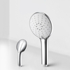 HIGOLD 2 in 1 Bathroom Handheld Showerhead 3 Shower Mode with Spray Jet G½ Connector Shower Head 120mm 56 Silicone Hole