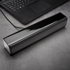 HIPER SONG Dual Speaker Function Black Strip Subwoofer USB2.0 Computer Speaker