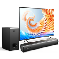 Hiwill D21 180W Dolby 2.1 Surround Sound System bluetooth Soundbar with 5.25