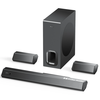 Hiwill D51 Dolby 5.1CH Soundbar bluetooth Soundbar 6 Drivers 3D Surround Sound Powerful Bass Wired Subwoofer Desktop Spe