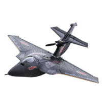 HLK-31 630mm Wingspan EPP Sea-Land-Air 3 in 1 plus RC Airplane RC Boat RC Car KIT/PNP Black