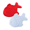 Honana Fish Shape Soft Coral Velvet Slow Rebound Memory Foam Absorbent Antiskid Bathroom Carpet Doormat