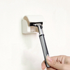 Honana Shaver Suction Cup Razor Rack Bathroom Sticky Razor Holder Shaver Hanging Storage Rack