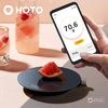 HOTO Smart Kitchen Scale Bluetooth APP Electronic Scale,  Mechanical Scale Food Weighing Measuring Tool with LED Digital
