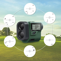 HUPAR HLR1000 1000M 6Modes IP54 Telescope Laser Rangefinder Outdoor Golf Hunting Range Finder