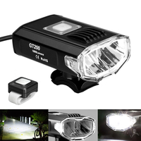 INFUN GT200 2200LM German Standard Smart Sensor Bicycle Warning Light IPX4 5 Modes with Remote Control