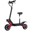JANOBIKE T85 28.6AH 60V 2800Wx2 Dual Motor Foldable Electric Scooter With Saddle 85Km/h Top Speed 100kmMileage Range 2