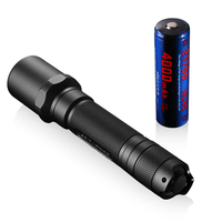 JETBeam BC25 XPL2 LED 1480Lumen 4000mAh 5Modes Tactical LED Flashlight 21700/18650 Flashlight