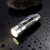 JETBEAM DM26 4x XPG3 Titanium 6Modes 3Set Modes 2Color Temperature 4Color Light 2400LM IPX8 Power Indicator Flashlight