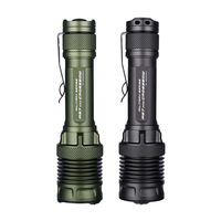 JETBEAM M37 PRO 3700LM High Performance Tactical Flashlight with 21700 5100mAh Battery Rechargeable High Powerfor LED To
