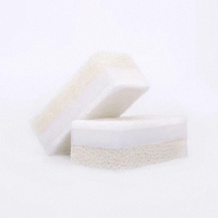 JIEZHI 6pcs Three-layer Composite Dishwashing Sponge Cleanig Sponge Kitchen Cleaning Tools From Xiaomi Youpin
