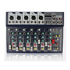 J.I.Y F7 25W 7 Channel 3-Band EQ AUX Output 48V Phantom Power Bluetooth Audio Mixer