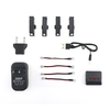 JJRC H37 Mini RC Drone Quadcopter Spare Parts 4Pcs 3.7V 400mah 25C Battery And Charger Set X4A-A17