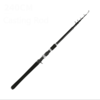 JOHNCOO 2.4M Portable 5 Sections Folding Carbon Fishing Rod Telescopic Spinning Casting Rod Fishing Tackle