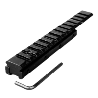 KALOAD D0026-B Dovetail Extend Weaver Picatinny Rail Adapter 20mm To 11mm Converter Tactical Scope Bases Mount