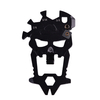 KCASA 12 In 1 Outdoor Skull Multifunctional Combination Tool Multi-function Bottle Opener Screwdriver Key Knife Sharpene
