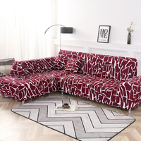 KCASA 1/2/3/4 Seat Covers Elastic Couch Sofa Cover Armchair Slipcovers for Living Room Home Decor
