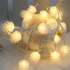 KCASA 2M 20 LED Pine Cone String Lights LED Fairy Lights for Festival Christmas Halloween Party Wedding Decoration Batte