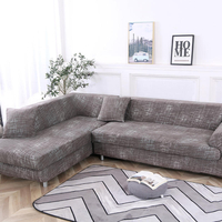 KCASA Elastic Couch Sofa Covers Armchair Slipcover for Living Room 1/2/3/4 Seat Covers Home Decor