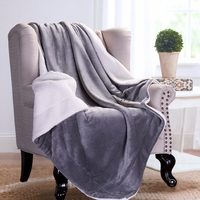 KCASA KC-FB52 Blankets Cozy Warm Plush Blanket Super Soft Blanket on the Bed Home Travel Throws for Sofa