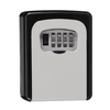 KCASA LK-10 4 Digit Combination Lock Box Key Storage Lock Box Wall Mounted Security Safe Box