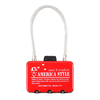 KCASA LK-25 Cartoon Pattern 3 Digit Travel Luggage Combination Password Locks Suitcase Padlocks
