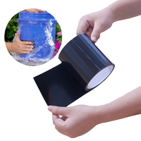 KCASA Super Strong Fiber Waterproof Stop Leaks Seal Repair Tape Performance Self Fix Waterproof Tape