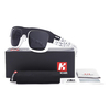 KDEAM KD03X Polarized Sunglasses Men Women UV400 Square Frame Sun Glasses Active Eyewear