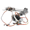 KDX DIY 6DOF Aluminum Robot Arm 6 Axis Rotating Mechanical Robot Arm Kit With Servos