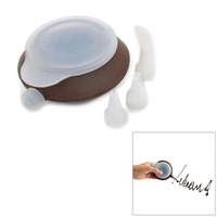 Kettle Shape Silicone Pen Non-stick Cake Decorating Tools Baking Decoration Tool