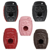 Key Cover Protector PU Case 3 Button For Mercedes Benzs C/E/S Classic W203 W210