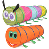 Kids Play Tents Multicolored Caterpillar Crawling Tent Tunnel Funny Development Toys