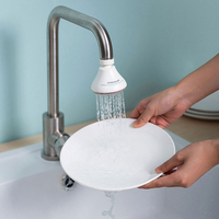 Kitchen Faucet Splash Proof Filter Household Pressurized Nozzle Extending Medicinal Stone 360° Head Water Purifier Econo