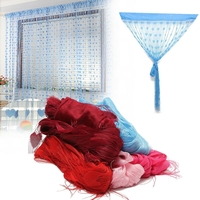 Lace Love Heart String Door Window Curtains Drapes Tassel Valance Decoration 100cm x 200cm