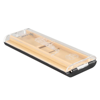 LADE YY-19 Portable Saxophone Clarinet Reeds Case Box Waterproof Transparent Storage Box Support 2 Reeds Musical Instrum