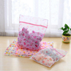 Laundry Washing Bag Socks Underwear Bra Clothes Net Mesh Bag With Zip Fastener